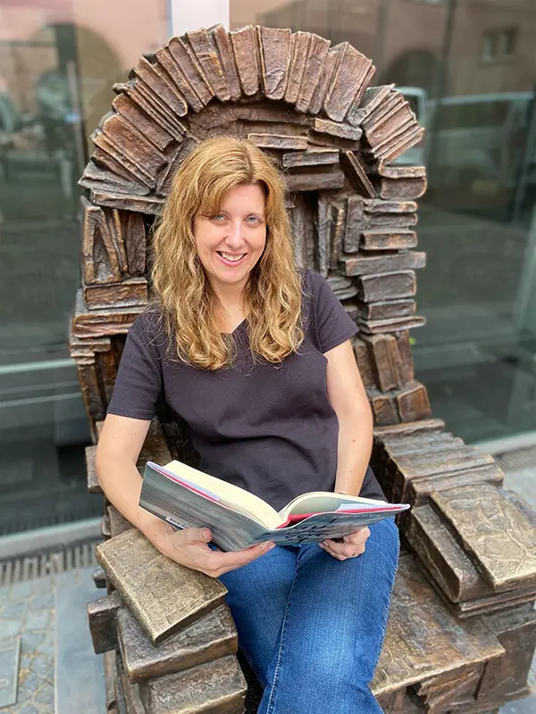 Melanie Dobson Gutenberg Book Chair